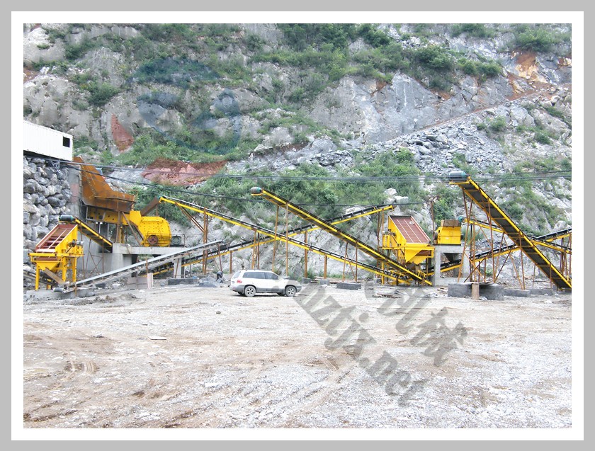 貴州胡總二合一破碎機制砂生產(chǎn)線